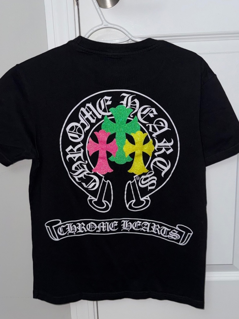 Chrome Hearts Multicolor Cross T-Shirt Small